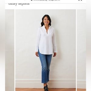 Dudley Stephens Pheasant Lane Tunic in White